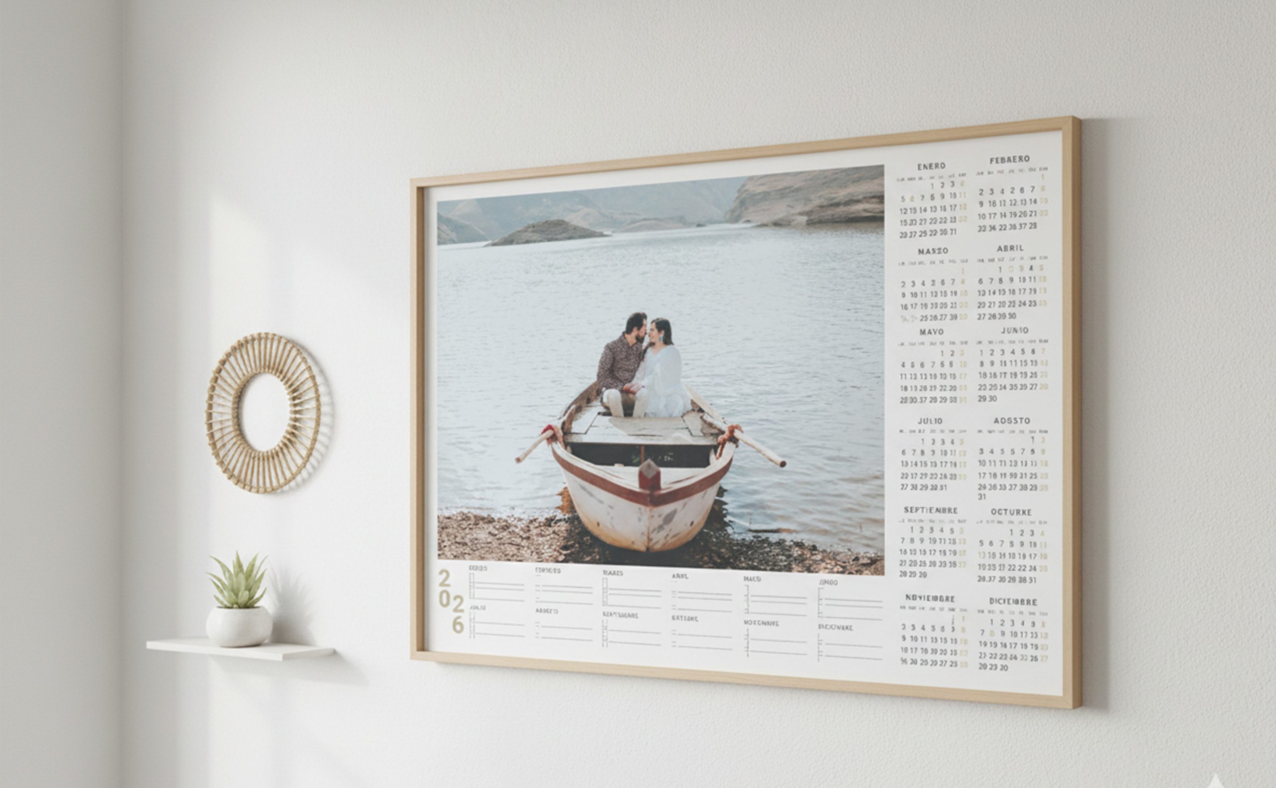 calendario de pared